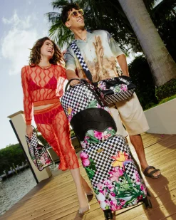 RODEO DRIVE SHARKNAUTICS HARDSHELL CARRY-ON LUGGAGE