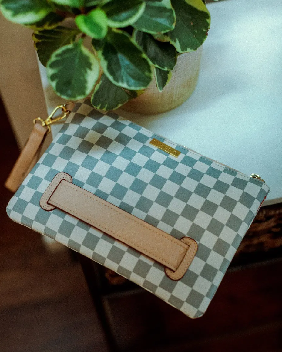 ROSE ALL DAY LA PALAIS CROSSOVER CLUTCH