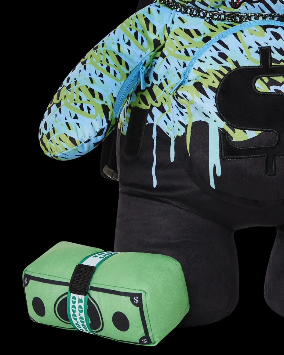 ROUGE THE GAWD MONEYBEAR TEDDYBEAR BACKPACK