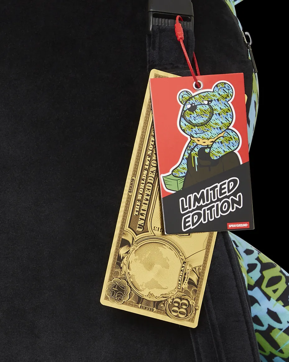 ROUGE THE GAWD MONEYBEAR TEDDYBEAR BACKPACK