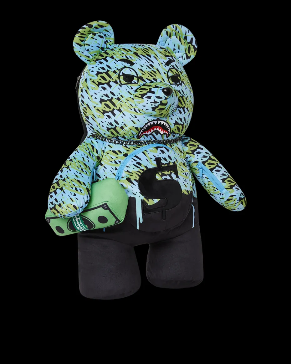 ROUGE THE GAWD MONEYBEAR TEDDYBEAR BACKPACK