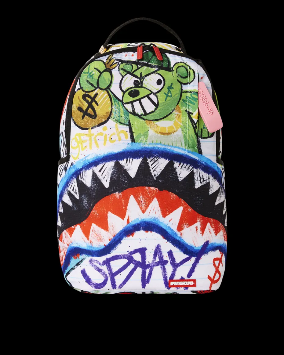 SCRIBBLE ME RICH BACKPACK