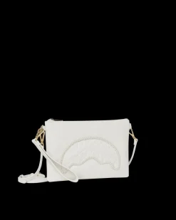SECRET LIFE OF PEARLS CROSSOVER CLUTCH