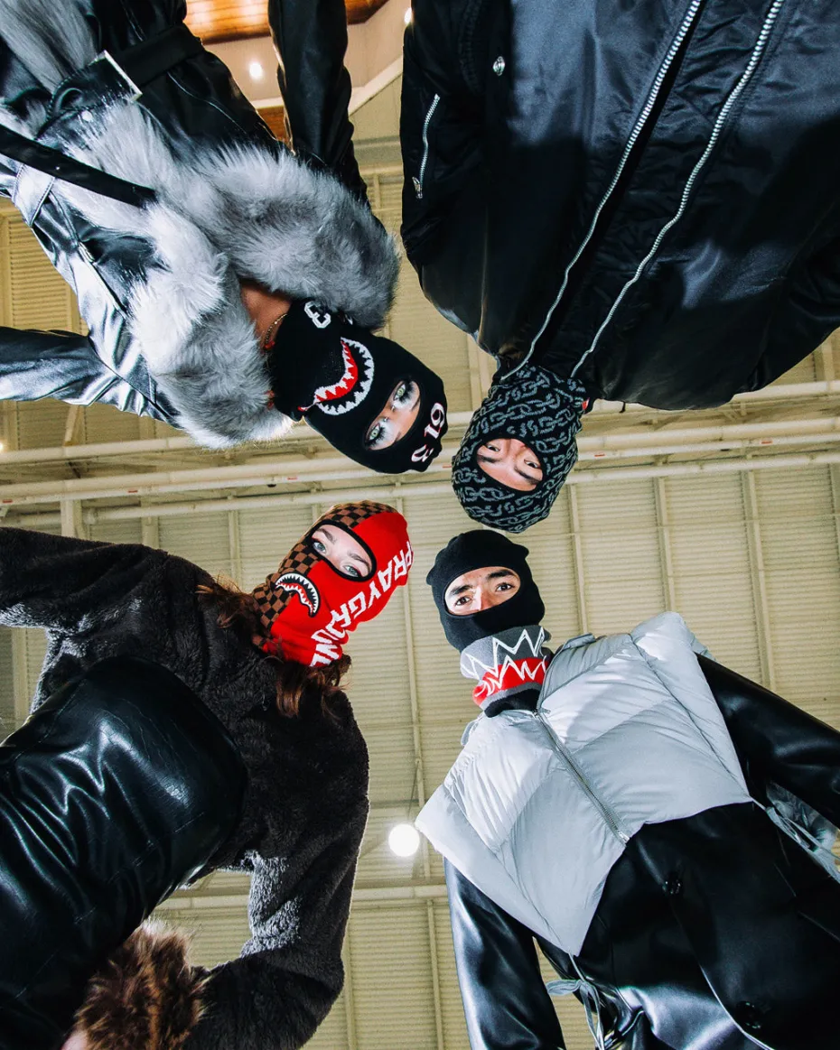SEWN SHUT SKI MASK