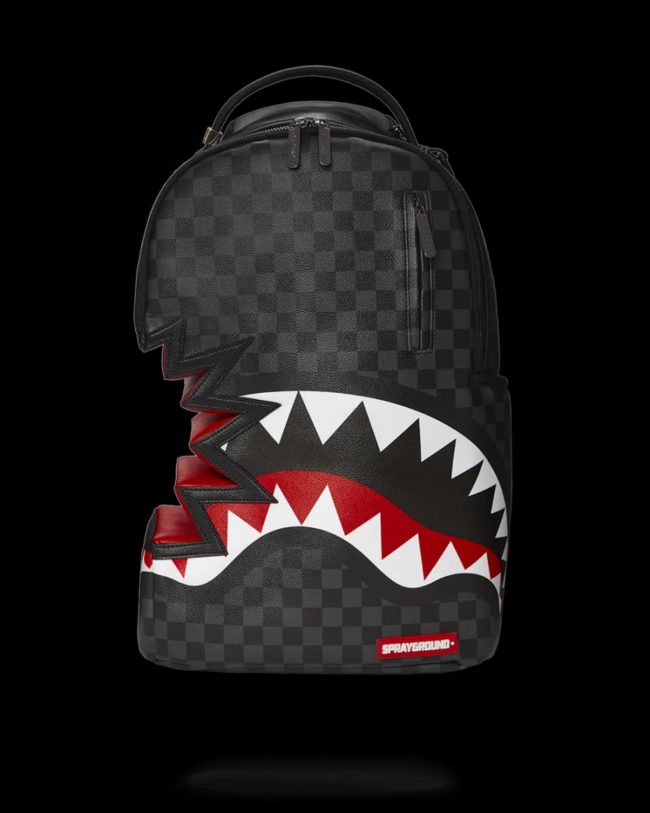 SHARK BITE SHARKS IN PARIS GRAY BACKPACK (DLXV)