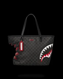 SHARK BITE SHARKS IN PARIS GRAY TOTE