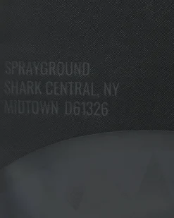 SHARK CENTRAL (BLK ON BLK) BACKPACK (DLXV)