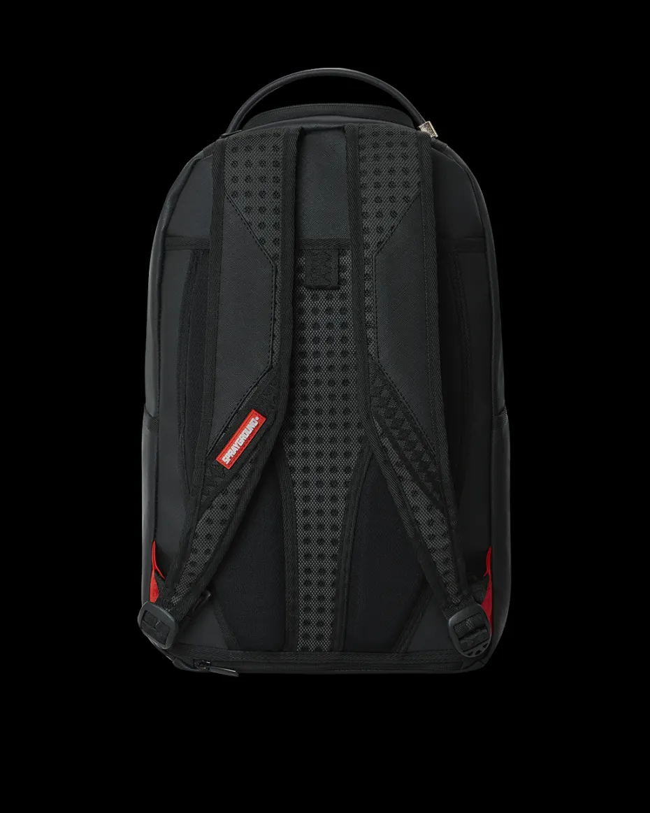 SHARK CENTRAL (BLK ON BLK) BACKPACK (DLXV)
