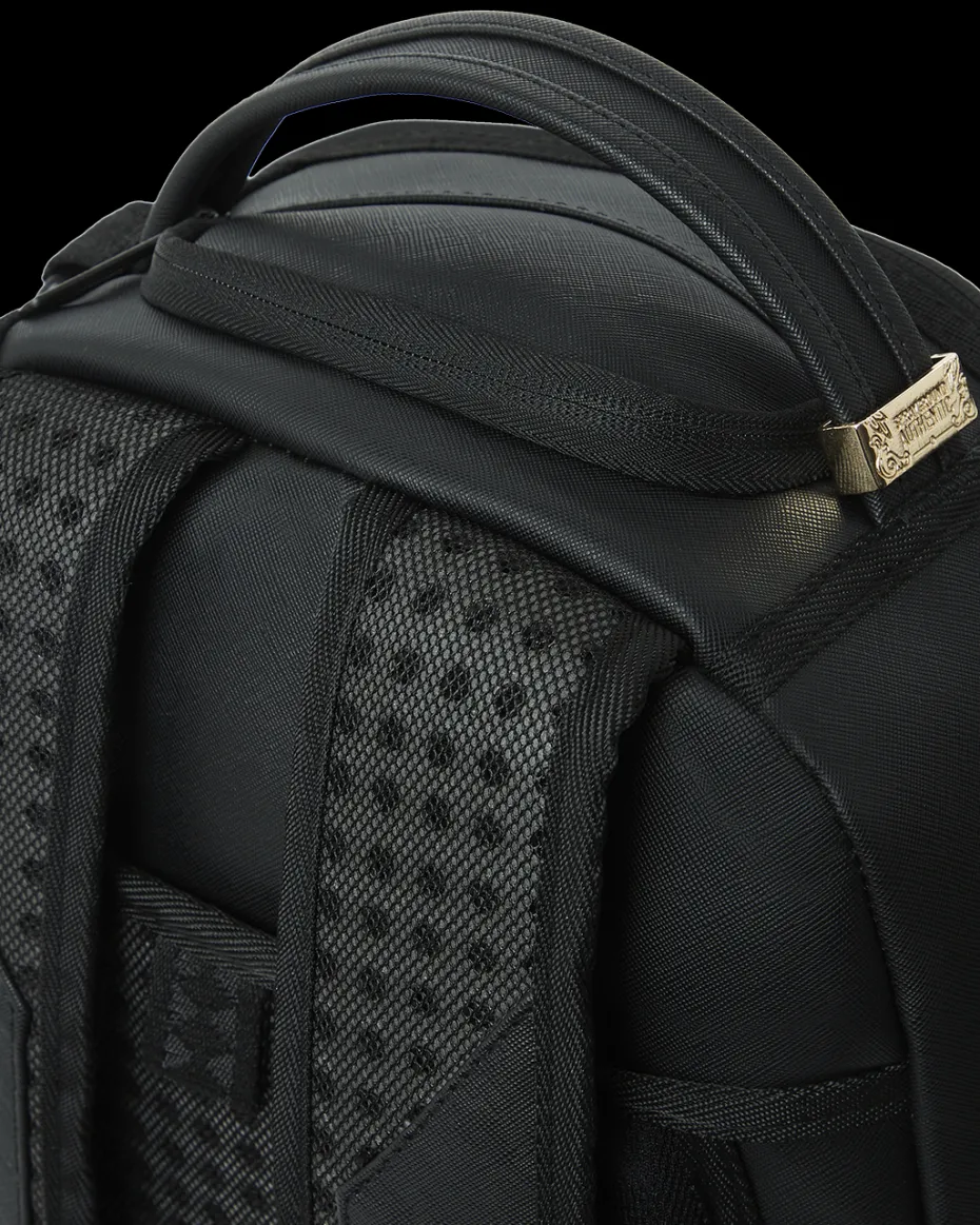 SHARK CENTRAL (BLK ON BLK) BACKPACK (DLXV)