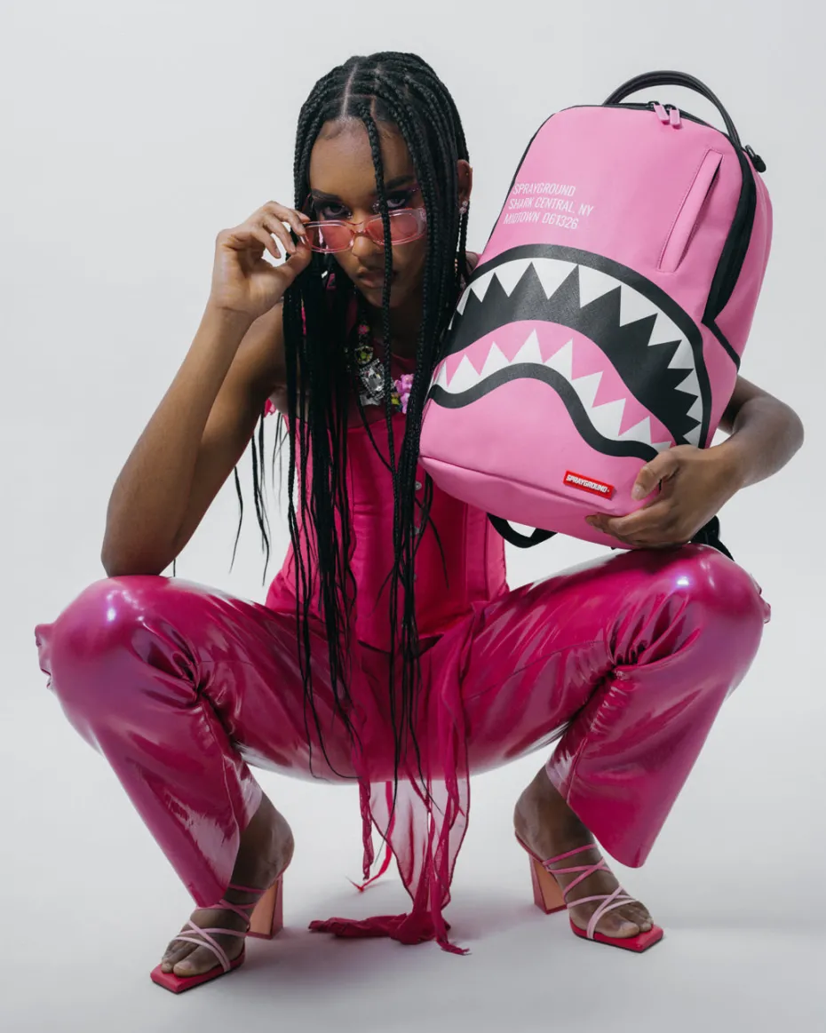 SHARK CENTRAL (PINK) BACKPACK (DLXV)