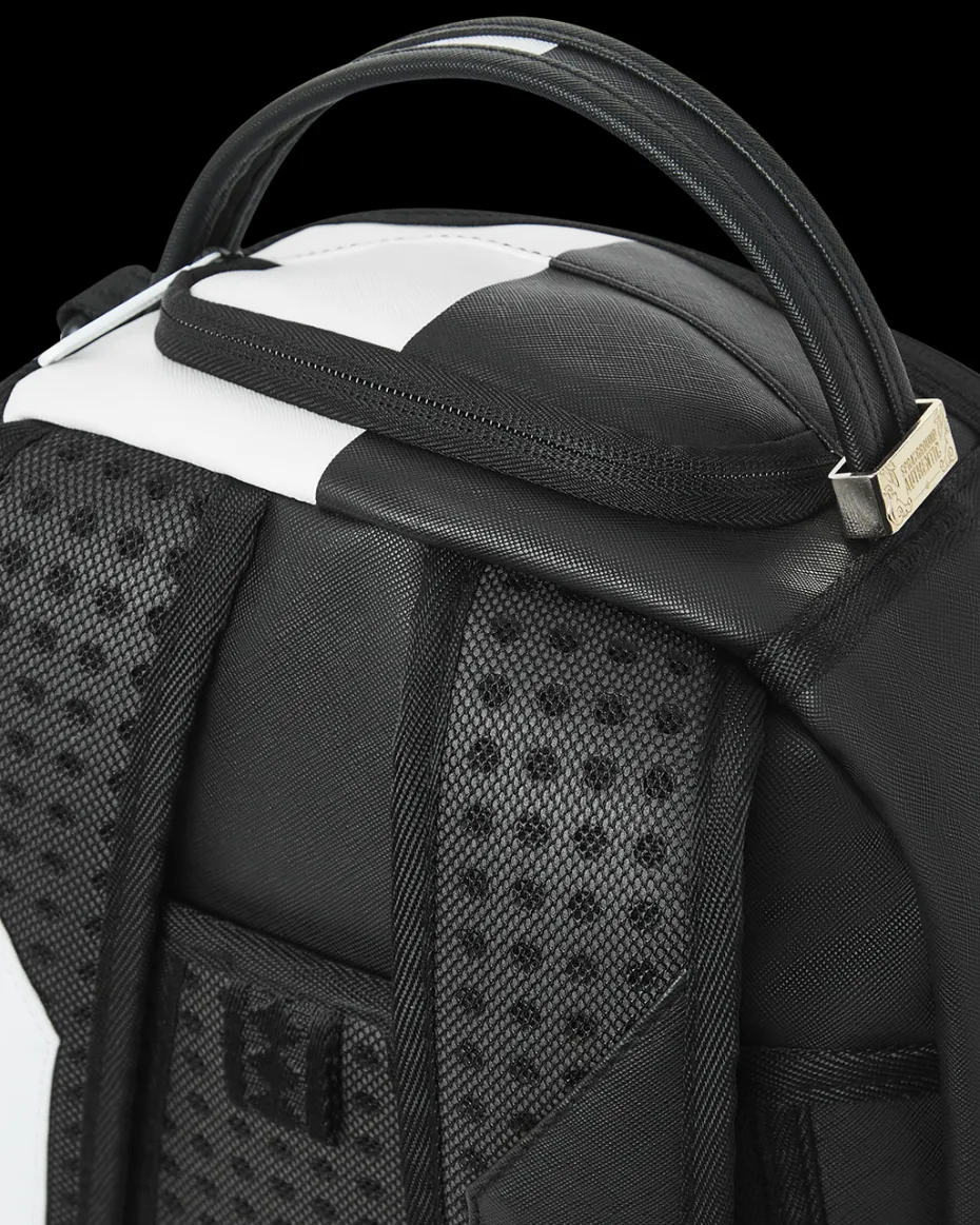 SHARK CENTRAL SPLIT BACKPACK BLK/WHT (DLXV)