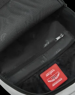 SHARK CENTRAL SPLIT BACKPACK BLK/WHT (DLXV)