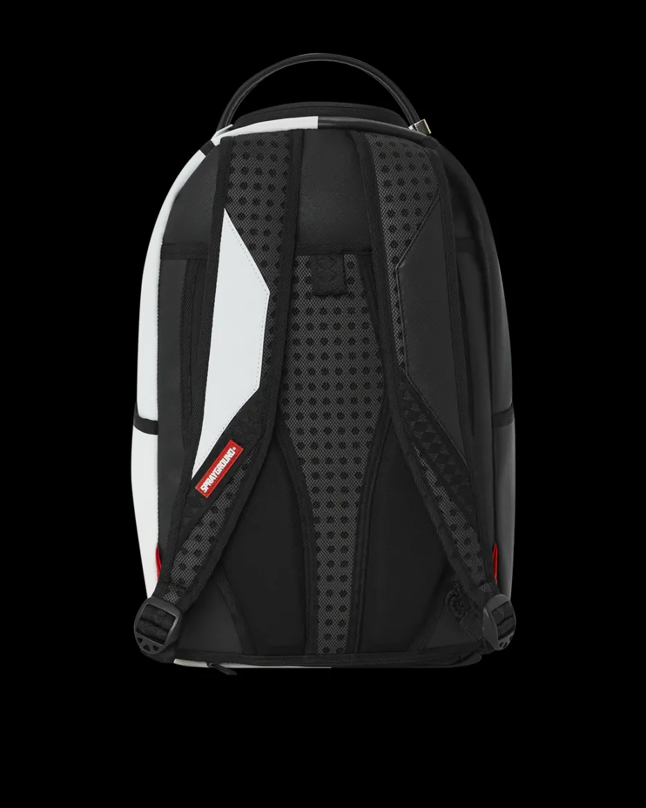 SHARK CENTRAL SPLIT BACKPACK BLK/WHT (DLXV)