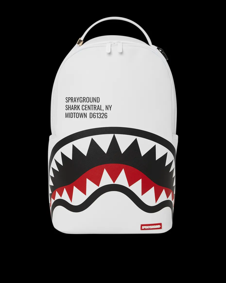 SHARK CENTRAL (WHT) BACKPACK (DLXV)