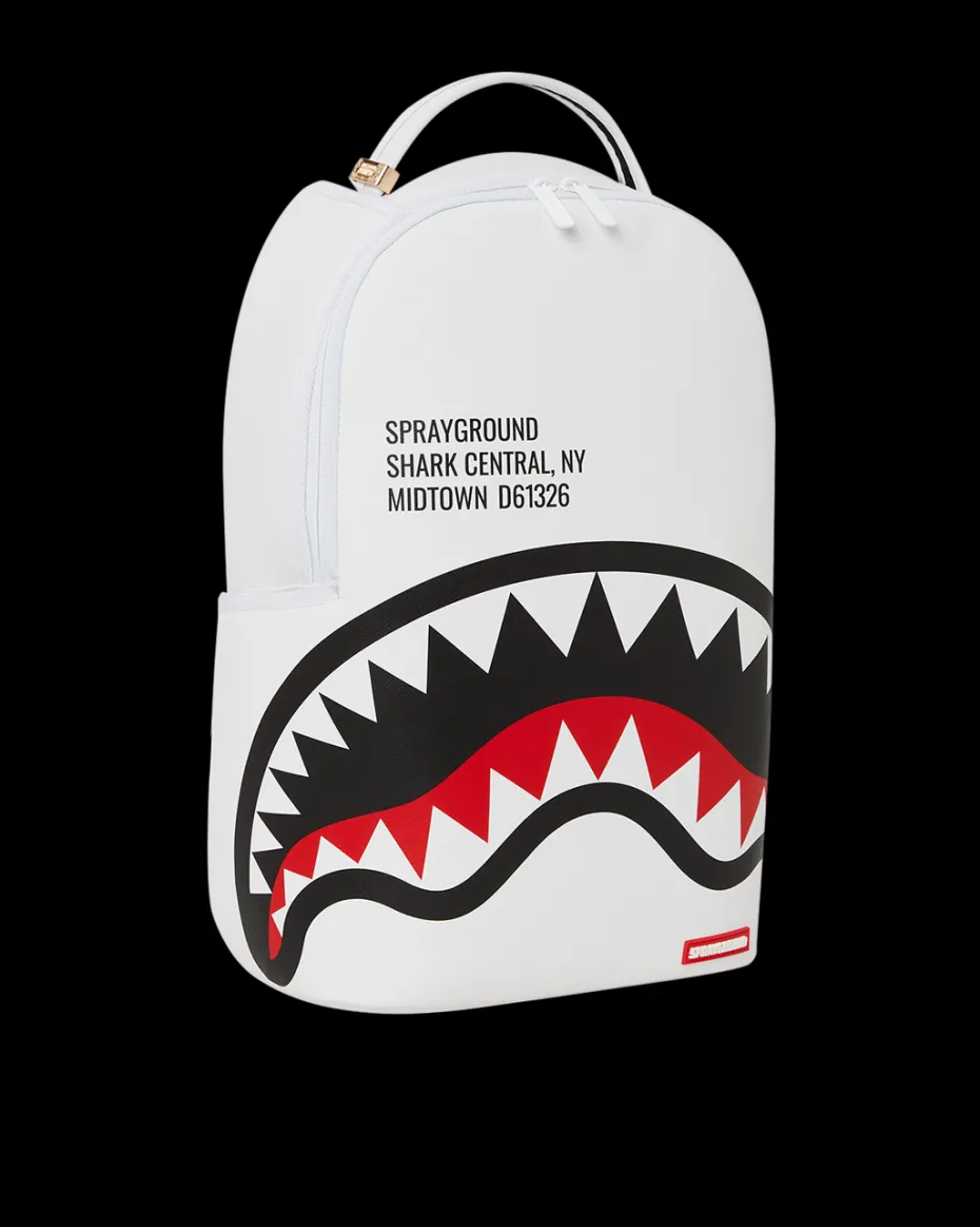 SHARK CENTRAL (WHT) BACKPACK (DLXV)