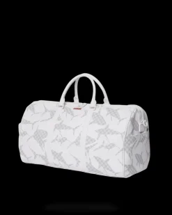SHARK CHECK (WHITE) DUFFLE