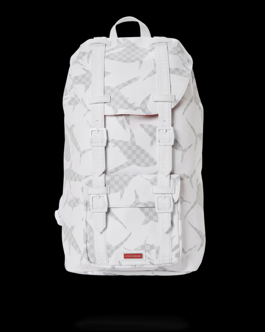 SHARK CHECK (WHITE) HILLS BACKPACK