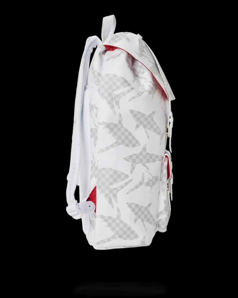 SHARK CHECK (WHITE) HILLS BACKPACK