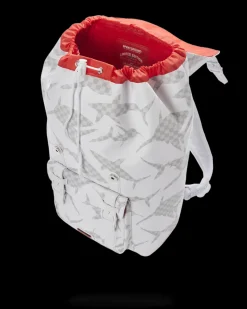 SHARK CHECK (WHITE) HILLS BACKPACK