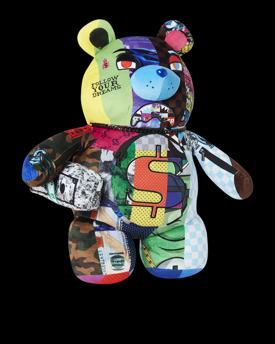 SHARK MASTERPIECES MONEYBEAR TEDDYBEAR BACKPACK