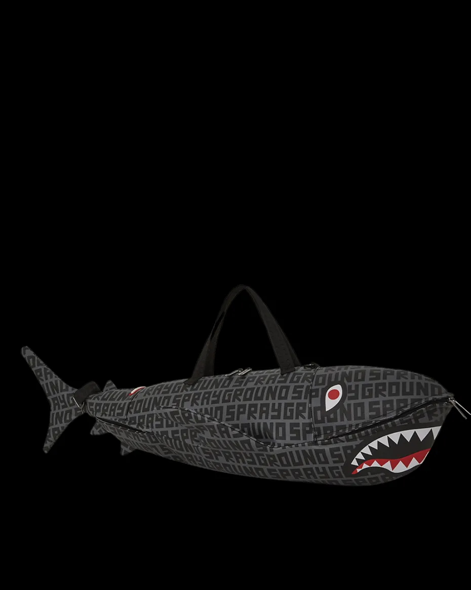 SHARKFINITY STEALTH PILOT SHARK SHAPE DUFFLE