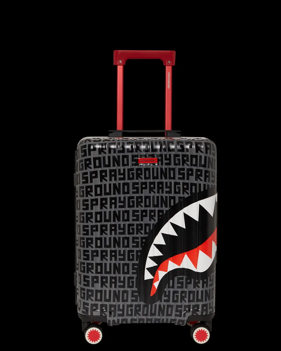 SHARKFINITY STEALTH PILOT SHARKNAUTICS HARDSHELL CARRY-ON LUGGAGE