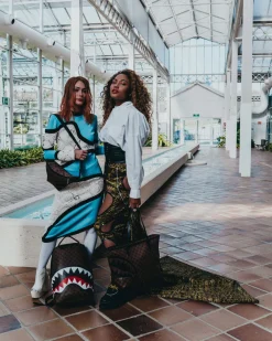 SHARKS AND SKULLS BACKPACK (DLXV)
