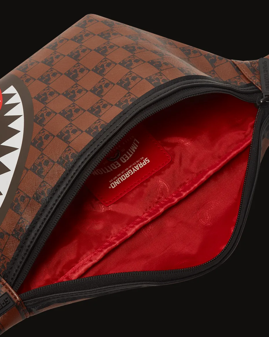 SHARKS AND SKULLS SAVVY CROSSBODY