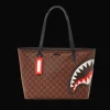 SHARKS AND SKULLS TOTE