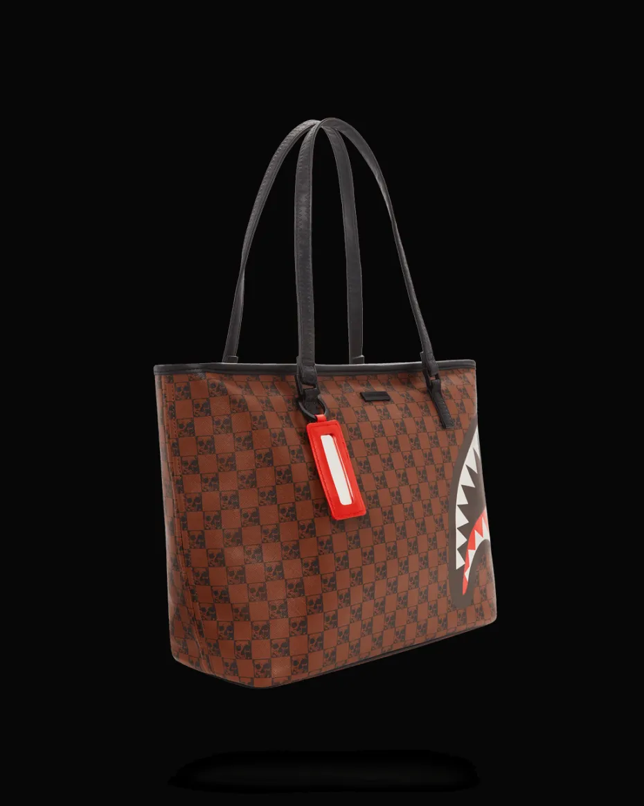 SHARKS AND SKULLS TOTE