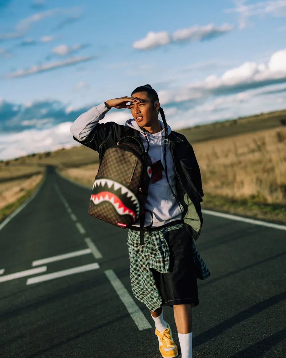 SHARKS IN PARIS BLUR EFFECT BACKPACK