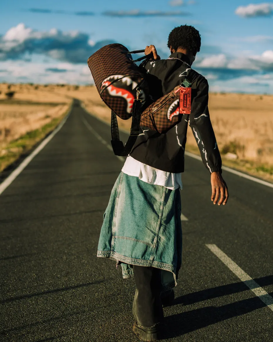 SHARKS IN PARIS BLUR EFFECT DUFFLE