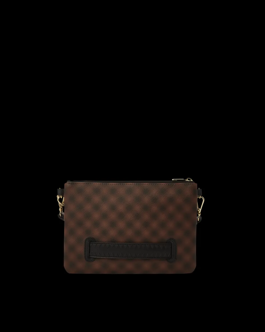SHARKS IN PARIS BLUR EFFECT CROSSOVER CLUTCH
