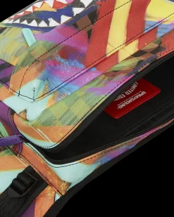 SHARKS IN PARIS CITY STREAKS CARGO CROSSBODY