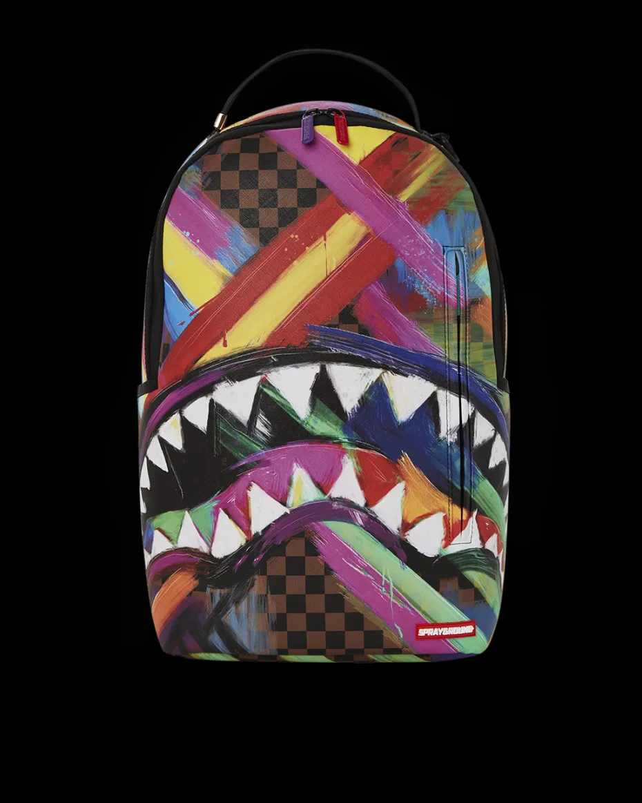 SHARKS IN PARIS CITY STREAKS BACKPACK (DLXV)