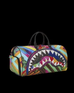 SHARKS IN PARIS CITY STREAKS DUFFLE