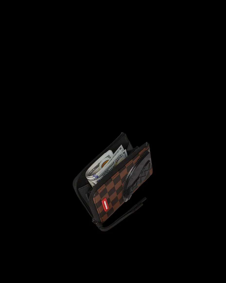 SHARKS IN PARIS CLEAR FOR TAKEOFF ZIP-OUT WALLET