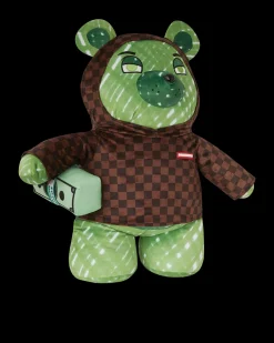 SHARKS IN PARIS FADE AWAY HOODIE MONEYBEAR TEDDYBEAR BACKPACK