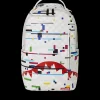 SHARKS IN PARIS GLITCH RIDER BACKPACK (DLXV)