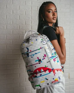 SHARKS IN PARIS GLITCH RIDER BACKPACK (DLXV)