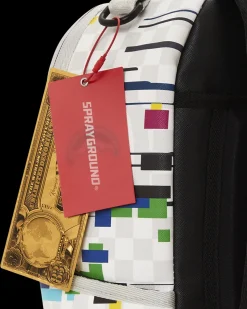 SHARKS IN PARIS GLITCH RIDER BACKPACK (DLXV)