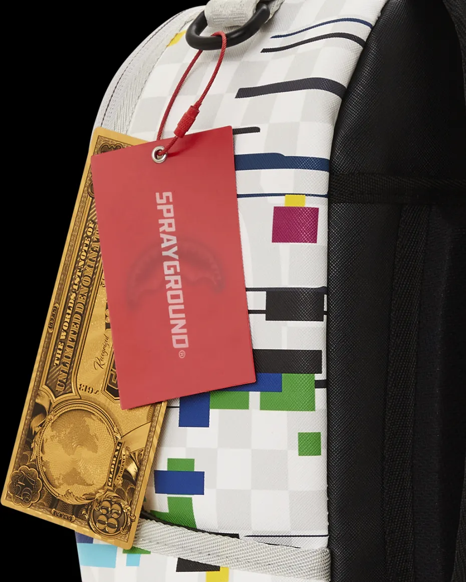 SHARKS IN PARIS GLITCH RIDER BACKPACK (DLXV)