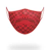 SHARKS IN PARIS (RED) FORM-FITTING MASK