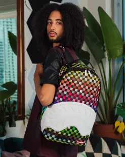SHARKS IN PARIS THE GRID BACKPACK (DLXV)