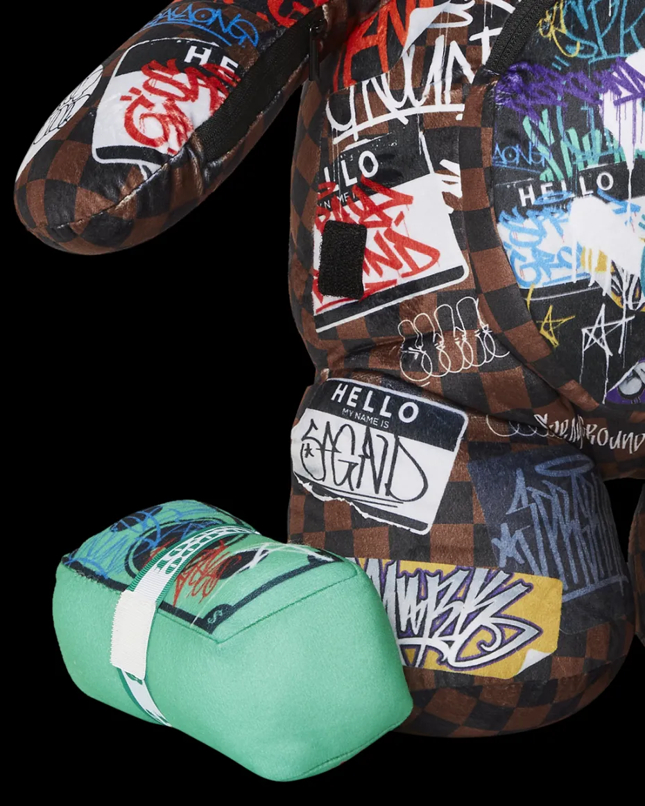 SHARKS IN PARIS THE RIZZ MONEYBEAR TEDDYBEAR BACKPACK
