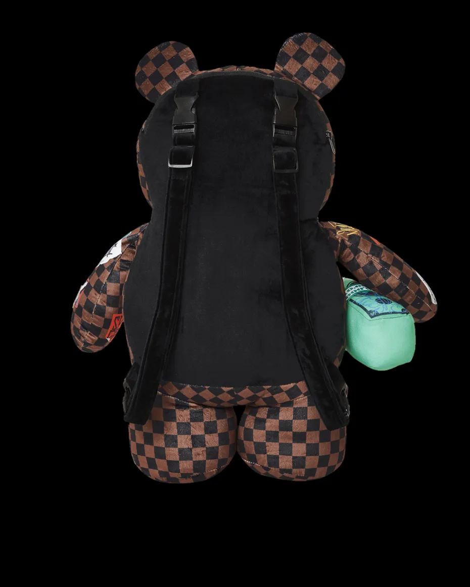 SHARKS IN PARIS THE RIZZ MONEYBEAR TEDDYBEAR BACKPACK
