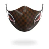 SHARKS IN PARIS VEGAN LEATHER FACE MASK