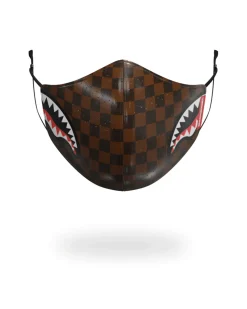 SHARKS IN PARIS VEGAN LEATHER FACE MASK