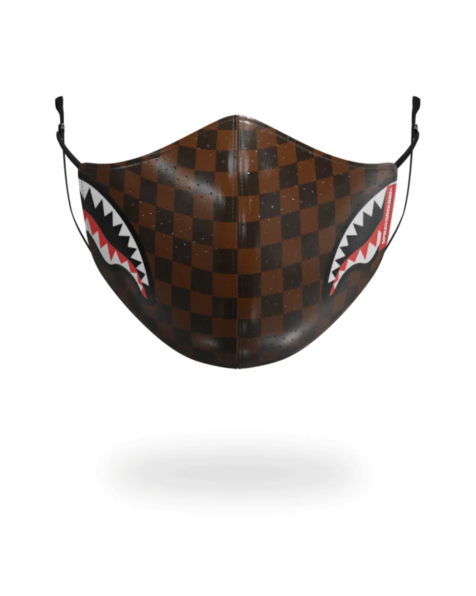 SHARKS IN PARIS VEGAN LEATHER FACE MASK