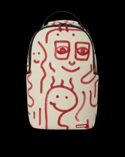 SHEREEN JENKINS CANVAS BACKPACK 1 of 18 CUT FROM LARGE CANVAS ART